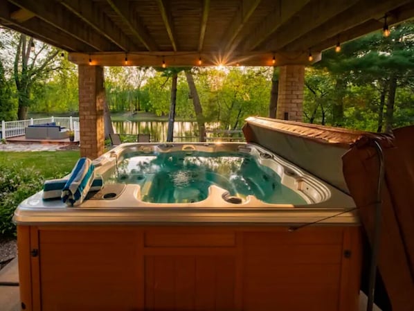 Bubbelpool utomhus