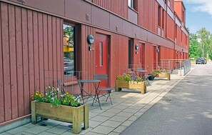 outside