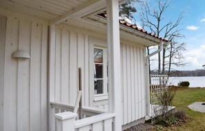 outside