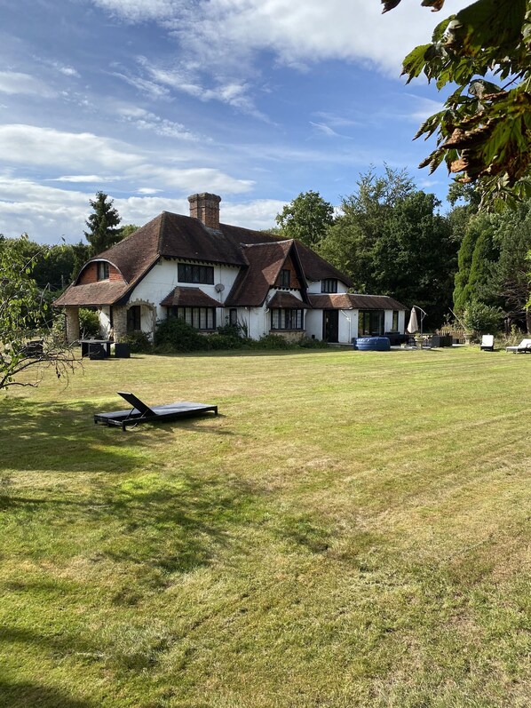 Rear of house