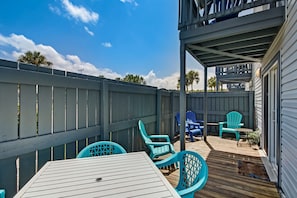 Dine Alfresco on Your Private Back Patio