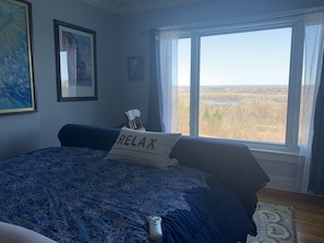 Northeast Bedroom's view of foliage heaven.