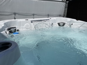 Shared hot tub