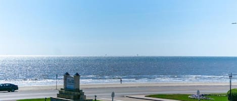 Vue sur la plage ou l’océan