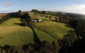 We know the neighbours, but they are far enough away that we don't hear them.