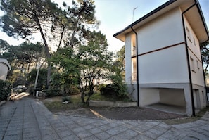 Vue extérieure du bâtiment