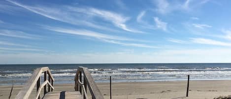 View of the beach