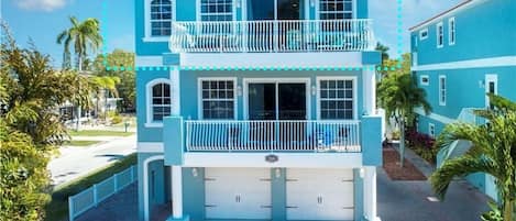 TOP FLOOR unit with no shared walls; partial gulf view from expansive balcony