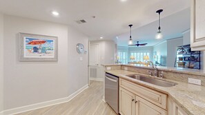 Fully Stocked Kitchen