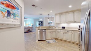 Fully Stocked Kitchen