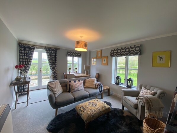 Sitting Room with Log Fire