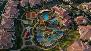 Access to the incredible resort amenities - water slide, pool, lazy river and more!