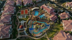 Access to the incredible resort amenities - water slide, pool, lazy river and more!