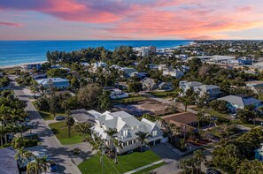 Aerial view of home