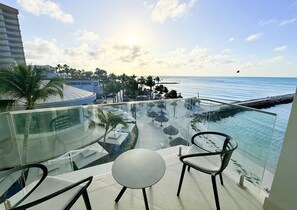 Our second ocean view balcony