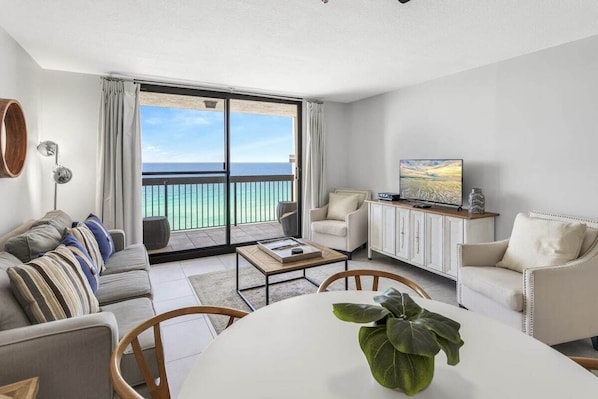 Open Concept Living Space - Ocean Views