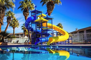 Las Palmas waterslides. Access passes included
