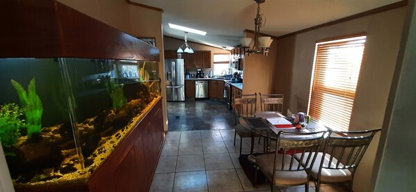 Kitchen and dining 