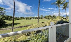 1st hole of the Wailea blue course 