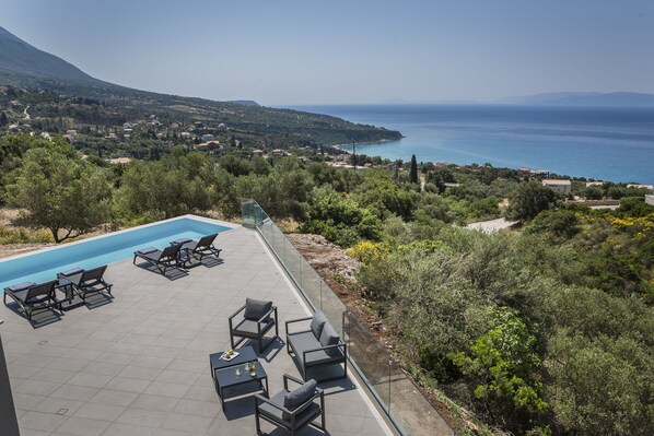 Amazing sea views to Lourdas beach and Zante Island