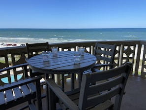 Private patio with a beautiful ocean view, 250 square foot!!!