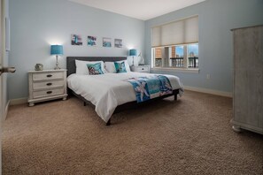 The master bedroom and bathroom was a highlight with a large bathtub and cozy bed. - Hayden M.