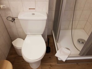 Bad mit Dusche/ WC und Haartrockner