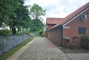 Eingangsbereich Ferienhaus Eichenhof