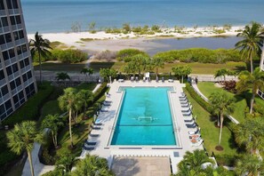 When you aren't at the beach, you can enjoy a refreshing swim and relaxing sunbathing at the heated community pool and pool deck.