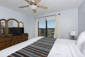 Our primary bedroom includes an elite beach view.