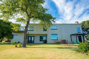 Lots of windows to look out into the North Texas Hill Country!