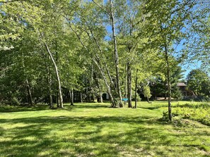 Walkway from Lake to Lake House 
