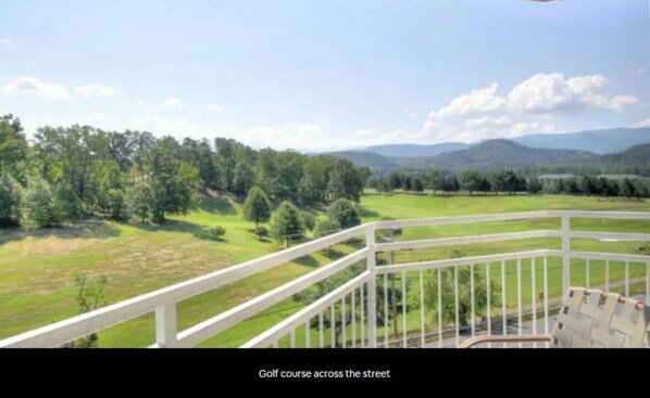 Golf Vista Golf Course across street. View from balcony