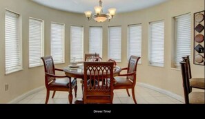 Dining area