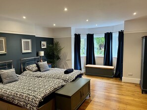 Spacious bedroom with en-suite