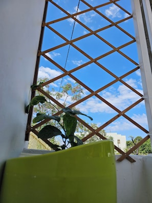 Vue depuis l’hébergement