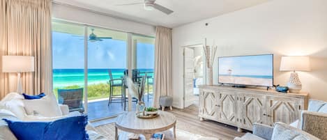 Stunning First Floor Gulf Front Condo 'Salt and Light'