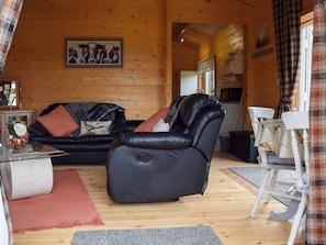 Open plan living space | Pheasant Lodge - Coplow Cabins, Billesdon, near Leicester