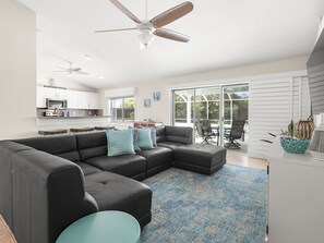 So Much Comfy Seating! - Gather ‘round! The living area’s spacious sectional is just right for grabbing the group and enjoying some together time.