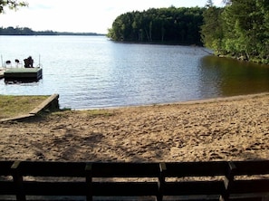 Private beach for use by Condo owners and guests