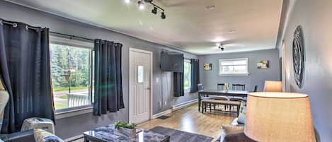 Hermantown Vacation Rental | 3BR | 2BA | 800 Sq Ft | Step-Free Access