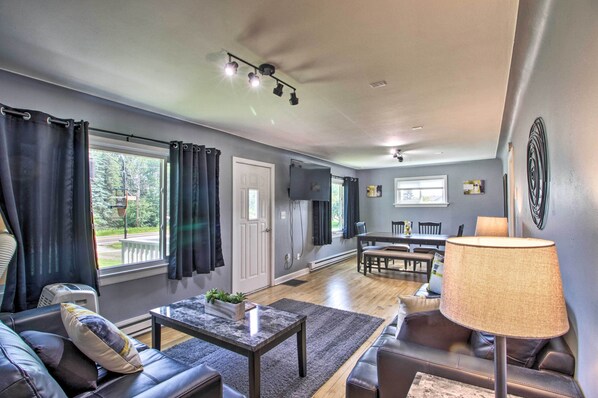 Hermantown Vacation Rental | 3BR | 2BA | 800 Sq Ft | Step-Free Access