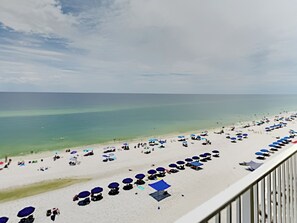 Gulf Front Balcony View