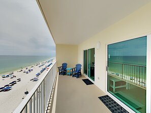 Gulf Front Balcony