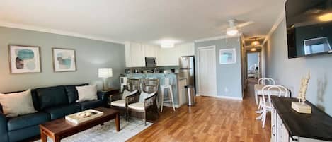 Entrance to large living space
