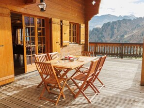 Building, Furniture, Property, Table, Chair, Window, Wood, Interior Design, Outdoor Table, Outdoor Furniture
