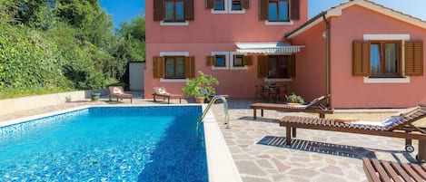 Water, Sky, Property, Window, Plant, Building, Blue, Swimming Pool, Azure, Shade