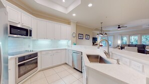 Fully Stocked Kitchen