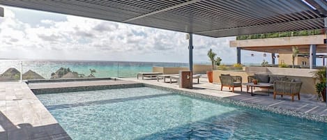 Imagine spending time enjoying the pool & this view from the roof deck!