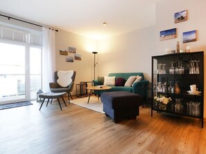 Residenz Haffblick App.61- moderner Wohnbereich